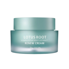 TheYEON Крем увлажняющий с экстрактом лотоса – Lotus root renew cream, 50мл