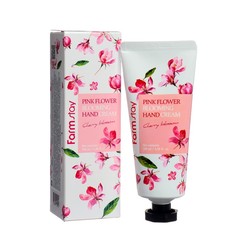 Крем для рук FarmStay Pink Flower Blooming Hand Cream Cherry Blossom