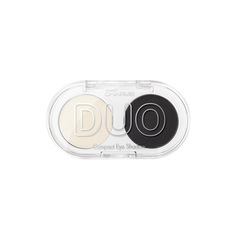 Тени для век Charme компактные Duo 110 Чёрно-белые