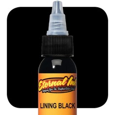 Тату краска Eternal Ink Lining Black 1oz 30мл