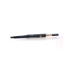 Карандаш для бровей Ffleur мех + расч Powder Eyebrow Pencil ES412 тон 01 чёрный 0.5 г