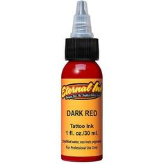 Краска для татуировки, пигмент для тату Eternal Ink Dark Red, 30мл