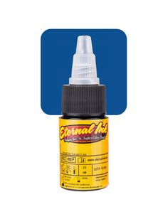 Краска для татуировки, пигмент для тату Eternal Ink True Blue, 15мл