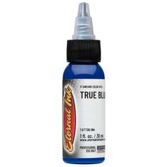 Краска для татуировки, пигмент для тату Eternal Ink True Blue, 30мл