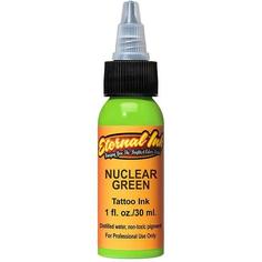 Краска для татуировки, пигмент для тату Eternal Ink Nuclear Green, 30мл