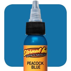 Тату краска Eternal Ink Peacock Blue 1oz 30мл