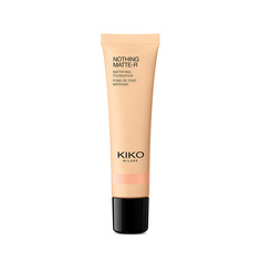 Тональная основа Kiko Milano Nothing matte-r mattifying foundation Розовый 01 27 мл