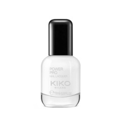 Лак для ногтей Kiko Milano Power pro nail lacquer 03 Белый Мел 11 мл