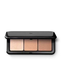 Палитра для контуринга с хайлайтером Kiko Milano Contour obsession 02 Средний