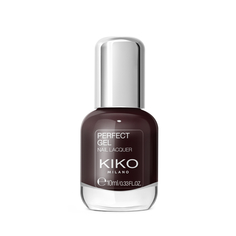 Гель-лак для ногтей Kiko Milano Perfect gel nail lacquer 121 Черно-Красный 10 мл