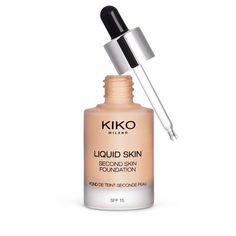 Тональная основа Kiko Milano Liquid skin second skin foundation Нейтральный 20 30 мл