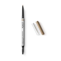 Карандаш для бровей Kiko Milano Micro precision eyebrow pencil 01 Черноволосый 0,05 г