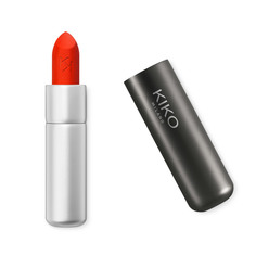 Пудровая помада для губ Kiko Milano Powder power lipstick 09 Императорский Красный