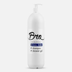 Шампунь-гель для душа BROCOSMETICS 2 в 1 Pro Edition холодные ноты 1000 мл
