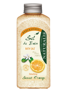 Соль для ванн Naturalis Orange успокаивающая, апельсин, 1 кг