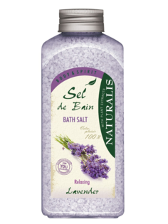 Соль для ванн Naturalis Lavender успокаивающая, лаванда, 1 кг