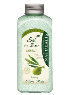Соль для ванн Naturalis Olive Milk смягчающая, оливковое молочко, 1 кг