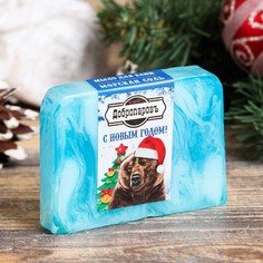 Мыло для бани и сауны Медведь морские соли, 100 г Добропаровъ