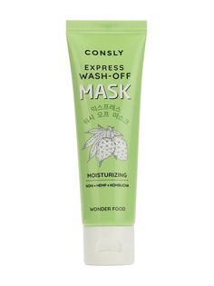 Маска Consly Wonder Food Noni Hemp and Kombucha Tea Moisturizing Express Wash-Off Mask