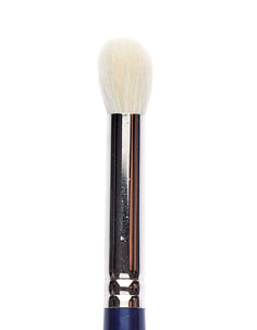 Кисть для визажа из козы круглая №13 (Цв: Blue) No Brand