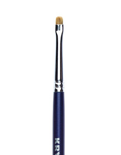 Кисть для теней из горного колонка, пони (Цв: Blue) No Brand