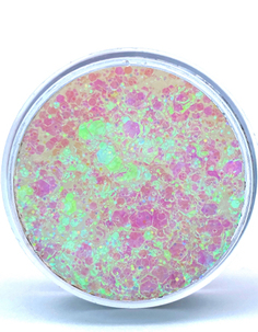 Блёстки для лица и тела Queridos Glitters Глиттер гель Сакура 10 мл