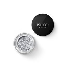 Тени для век Kiko Milano Stardust eyeshadow 01 Серебро 3,5 г