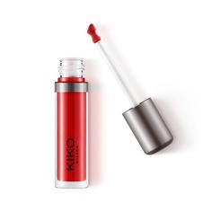 Помада жидкая матовая Kiko Milano Lasting matte veil liquid lip colour 13 Вишнево-красный
