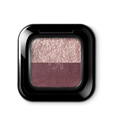 Двойные тени для век Kiko Milano Bright duo eyeshadow 10 Золотисто-лиловый, Бордовый 1,8 г