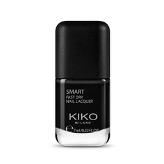 Лак для ногтей Kiko Milano Smart nail lacquer 45 Black 7 мл