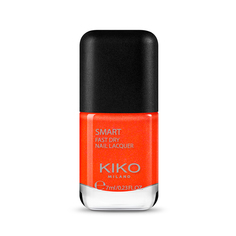 Лак для ногтей Kiko Milano Smart nail lacquer 63 Pearly Light Geranium 7 мл
