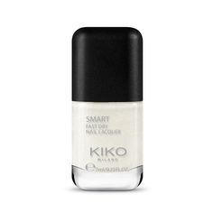 Лак для ногтей Kiko Milano Smart nail lacquer 42 Pearly Golden White 7 мл
