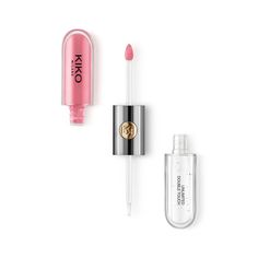 Помада для губ Kiko Milano Unlimited double touch стойкая 111 Satin Pink Camellia 6 мл