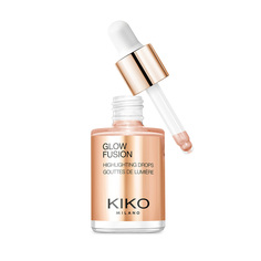 Хайлайтер жидкий Kiko Milano Glow fusion highlighting drops сияющий 02 Сладкие Сны 10 мл