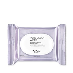 Очищающие салфетки Kiko Milano Pure clean wipes