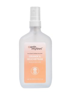 Успокаивающая дымка для лица с апельсином Earth Rhythm Orange & Helichrysum Face Mist