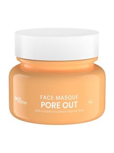 Очищающая маска для лица с энзимами тыквы Earth Rhythm Pore Out Face Masque