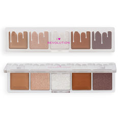 Тени для век I Heart Revolution Eyeshadow Palettes Mini Chocolate White Vanilla Cream