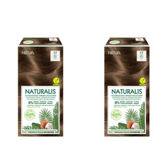 Стойкая крем-краска для волос Naturalis Vegan 7.7 Карамель 2 шт.