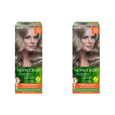 Крем-краска для волос Nevacolor Natural Colors 9.11 Очень светл блонд интенсив пепельн 2шт