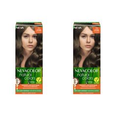 Стойкая крем-краска для волос Nevacolor Natural Colors 7.1 Пепельный русый 2 шт.