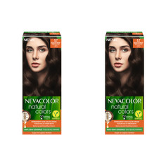 Стойкая крем-краска для волос Nevacolor Natural Colors 5.7 Провокационный шатен 2 шт.