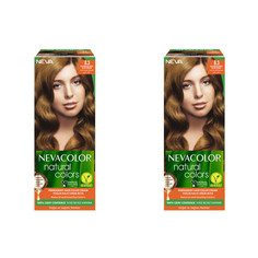 Стойкая крем-краска для волос Nevacolor Natural Colors 8.3 Золотистый блондин 2 шт.