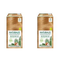 Стойкая крем-краска для волос Naturalis Vegan 9.3 Светло-золотистый блонд 2 шт.