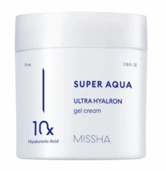 Ультраувлажняющий охлаждающий гель-крем Missha Super Aqua Ultra Hyalron Gel Cream, 70 мл