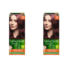 Стойкая крем-краска для волос Nevacolor Natural Colors 5.66 Вино красное дерево 2 шт.