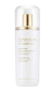 Антивозрастная эмульсия для лица с муцином улитки Missha Super Aqua Cell Renew Snail Essen