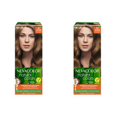 Стойкая крем-краска для волос Nevacolor Natural Colors 8.7 Светлая карамель 2 шт.