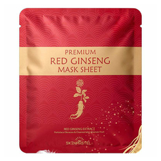 Маска для лица Skin Pastel Premium Red Ginseng Mask с красным женьшенем, 25 мл