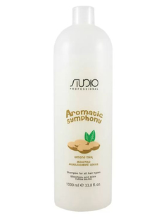 Шампунь Молочко миндального ореха серии Aromatic Symphony линии Studio Prof No Brand